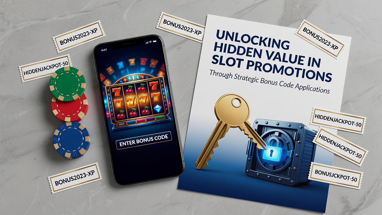 Strategic Bonus Code Utilization in Slot Promotions for Enhanced Value Extraction